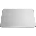 Njqnd Aluminum Dual Side Mouse Pad Silver 9 x 7 in