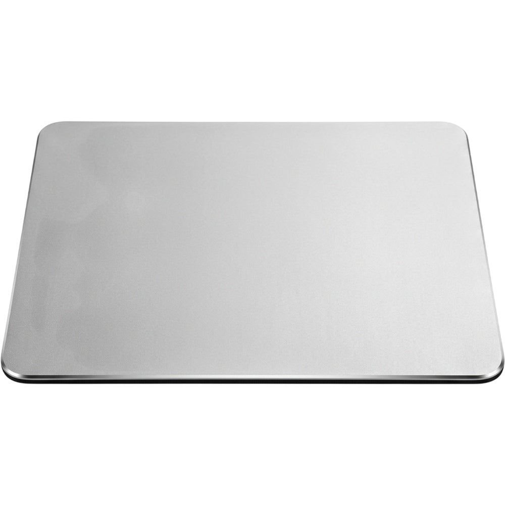 Njqnd Aluminum Dual Side Mouse Pad Silver 9 x 7 in