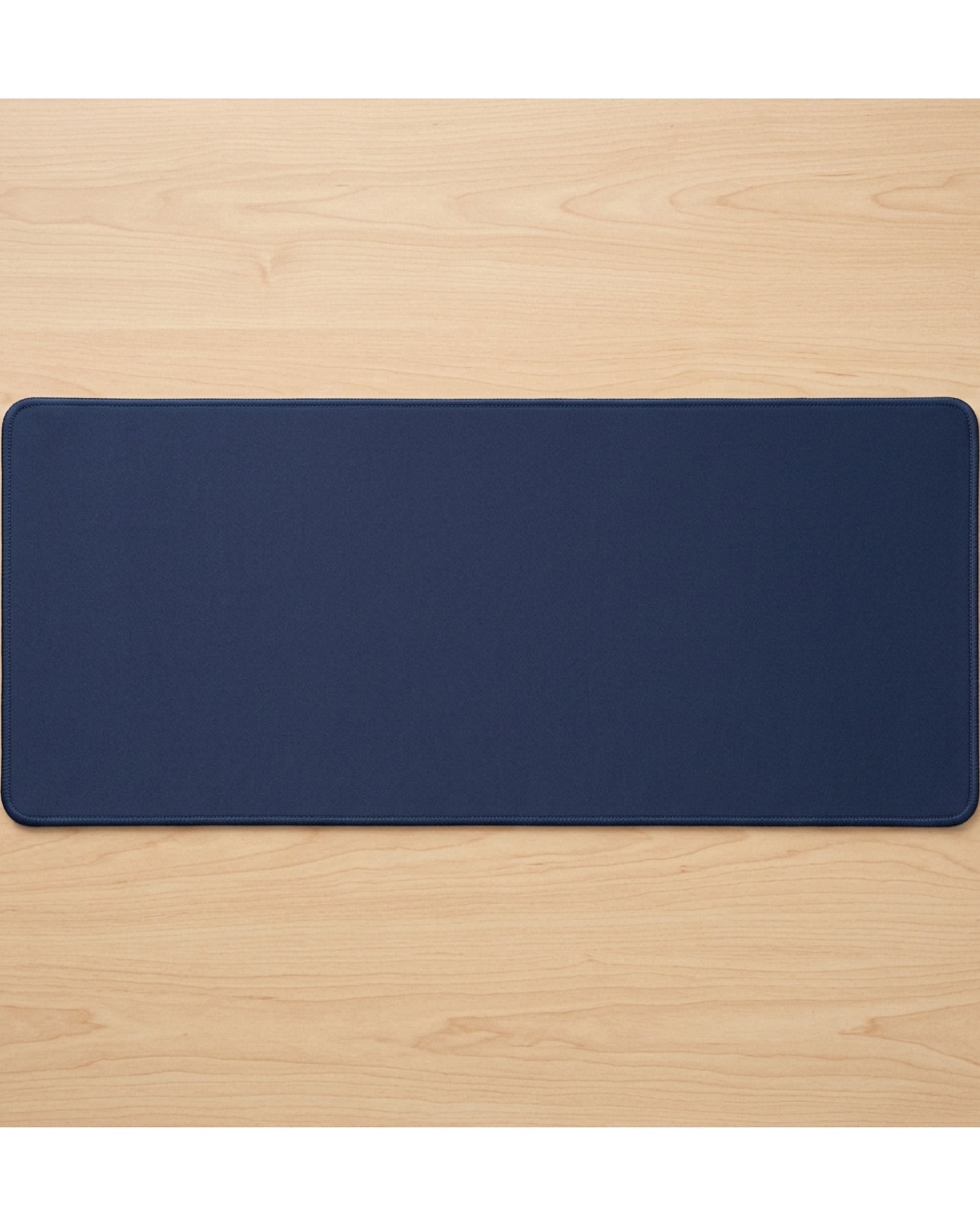 Njqnd Extended Micro-Weave Desk Mat 850 x 350 mm Navy - Lifestyle view