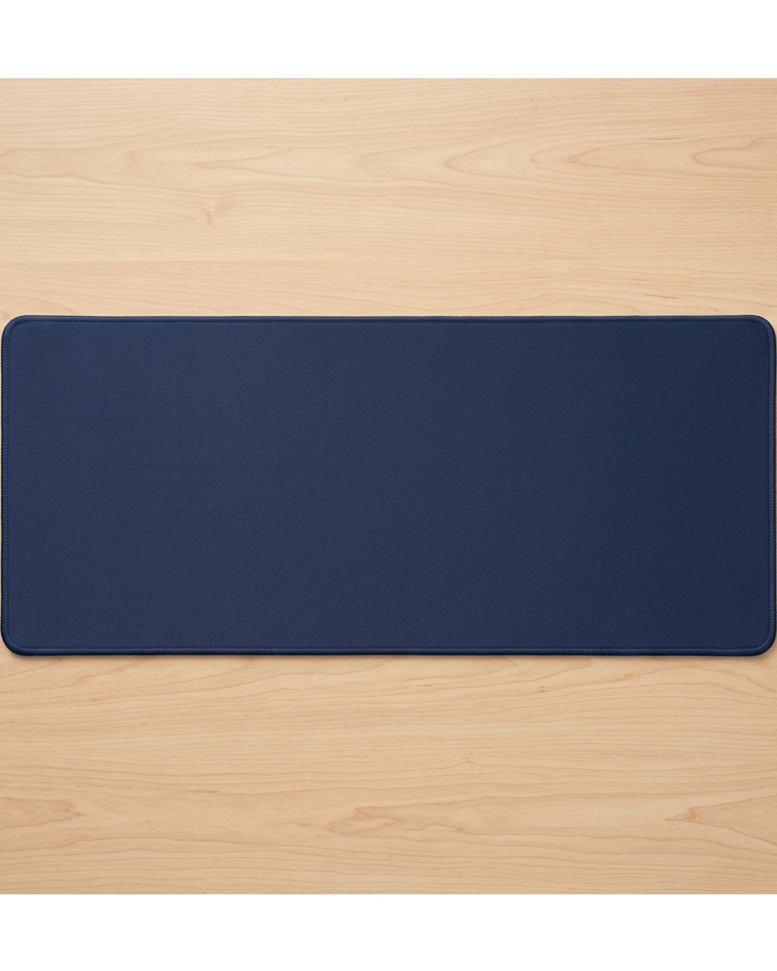 Njqnd Extended Micro-Weave Desk Mat 850 x 350 mm Navy - Lifestyle view