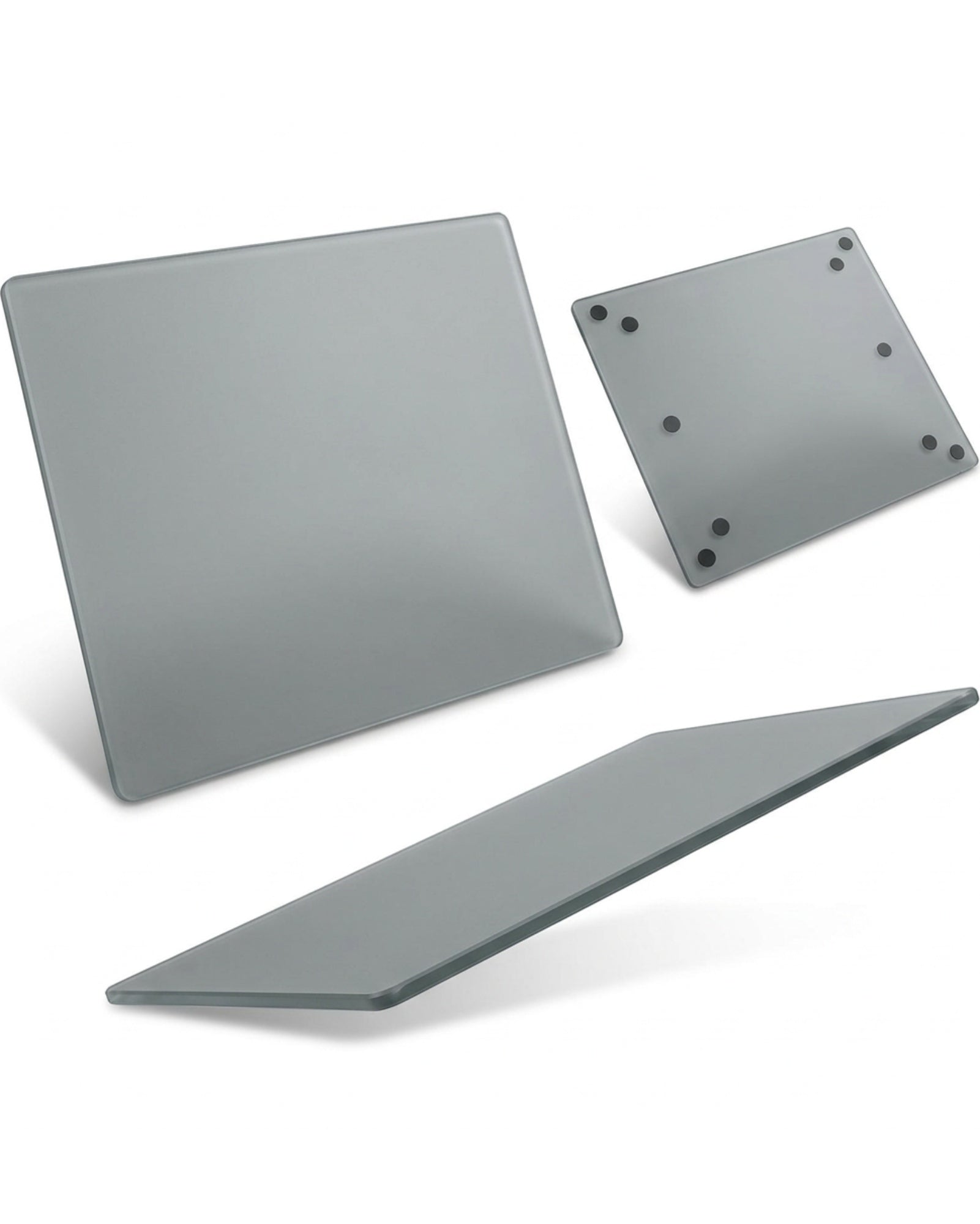 Njqnd Frosted Glass Hard Mouse Pad 10 x 8 in